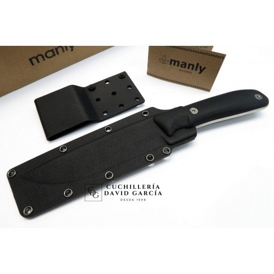 Manly Blaze G10 Negro Acero CPM-154