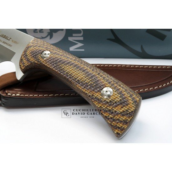 Muela Jabali-17G Micarta Yute Mostaza - Marron Muela Jabali-17G Micarta Yute Mostaza - Marron