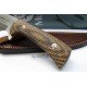 Muela Jabali-17G Micarta Yute Mostaza - Marron