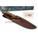 Muela Jabali-17G Micarta Yute Mostaza - Marron