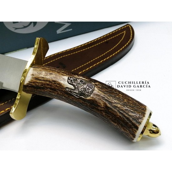 Muela Magnum-23 Stag Horn Knife