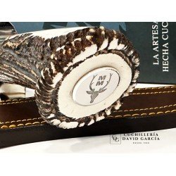 Muela Lobo-23S Asta de Ciervo con Roseta