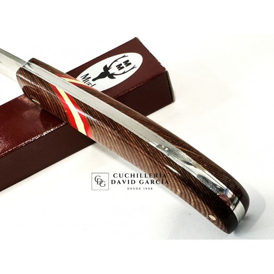 Muela P-8ESP Madera Prensada Bandera de España