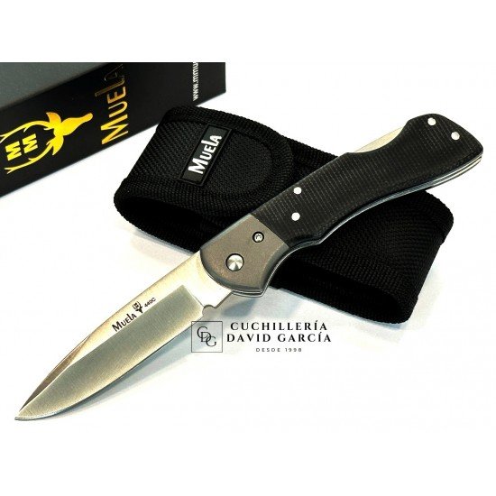 Muela BX-8GM Micarta Negra Muela BX-8GM Micarta Negra