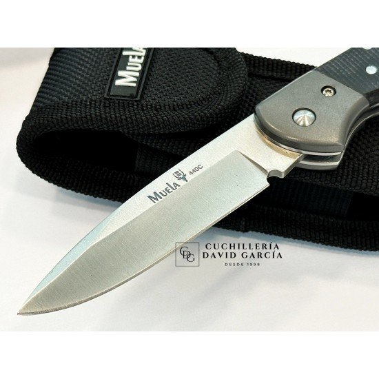 Muela BX-8GM Micarta Negra Muela BX-8GM Micarta Negra