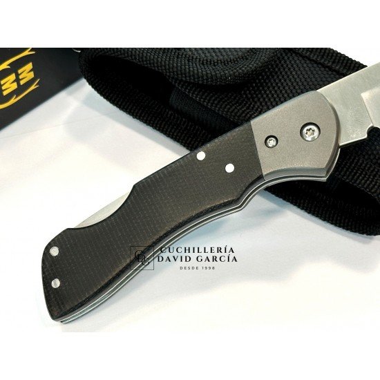 Muela BX-8GM Micarta Negra Muela BX-8GM Micarta Negra