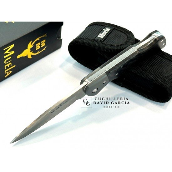 Muela BX-8GM Micarta Negra Muela BX-8GM Micarta Negra