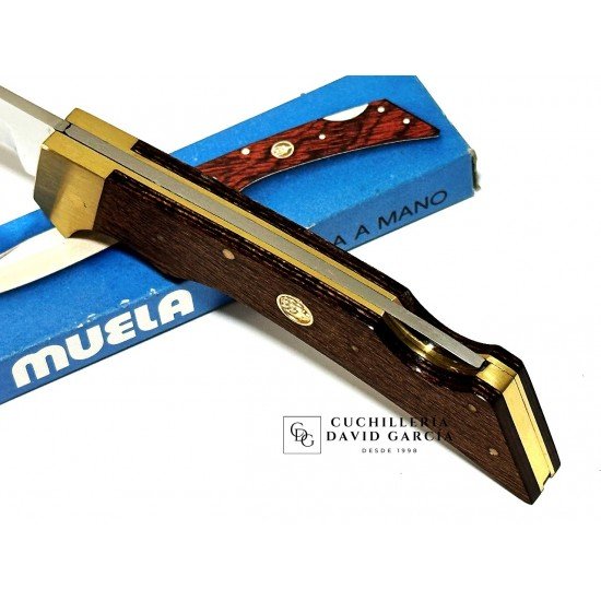 Muela 15-M Navaja Cazador  Latón /Madera