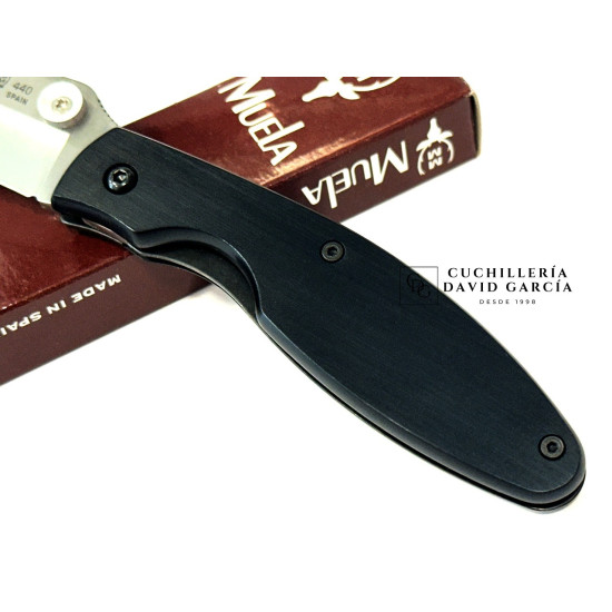 Navaja Muela KM-7M Navaja Táctica Aluminio Negro