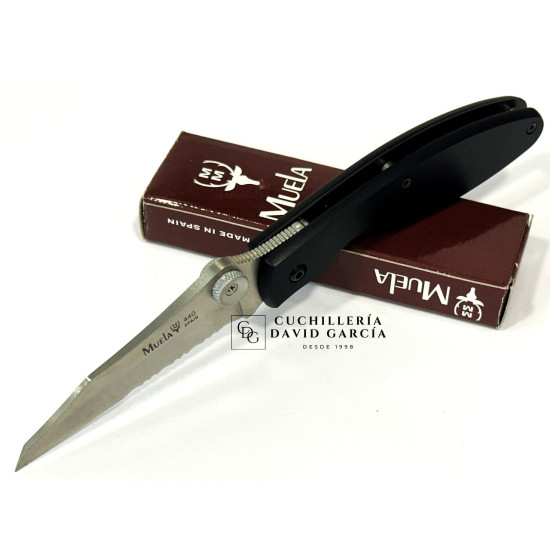 Navaja Muela KS-7M Navaja Táctica Aluminio Negro