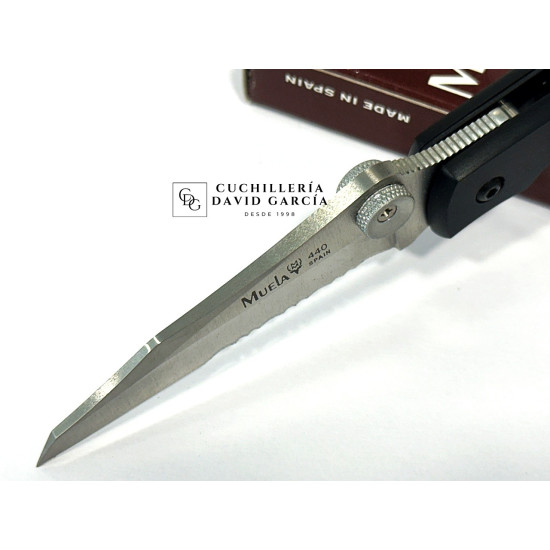 Navaja Muela KS-7M Navaja Táctica Aluminio Negro