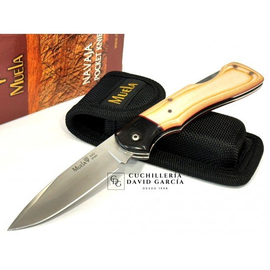 Muela VX-8B Combinada Madera Granadillo y Micarta Hueso