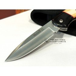 Muela VX-8B Combinada Madera Granadillo y Micarta Hueso Muela VX-8B Combinada Madera Granadillo y Micarta Hueso