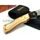Muela VX-8B Combinada Madera Granadillo y Micarta Hueso