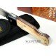 Muela VX-8B Combinada Madera Granadillo y Micarta Hueso