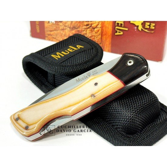 Muela VX-8B Combinada Madera Granadillo y Micarta Hueso