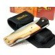 Muela VX-8B Combinada Madera Granadillo y Micarta Hueso