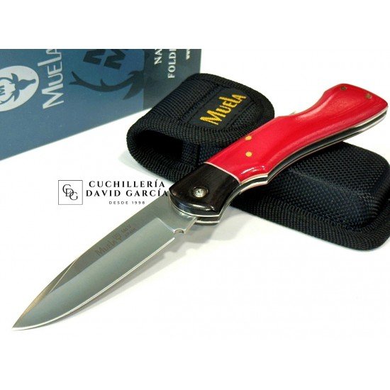 Muela VX-8R Combinada Madera Granadillo y Micarta Roja 