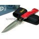 Muela VX-8R Combinada Madera Granadillo y Micarta Roja 