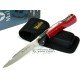 Muela VX-8R Combinada Madera Granadillo y Micarta Roja 