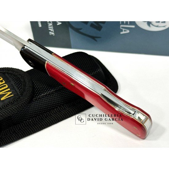 Muela VX-8R Combinada Madera Granadillo y Micarta Roja 