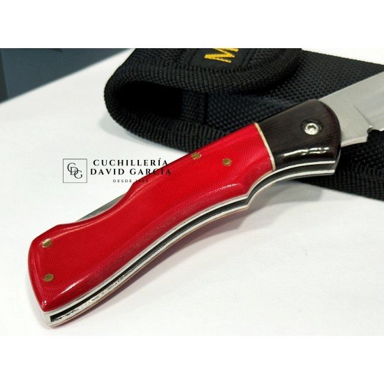 Muela VX-8R Combinada Madera Granadillo y Micarta Roja 