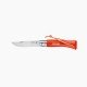 Opinel N 7 Tradicion Colorama Naranja Opinel N 7 Tradicion Colorama Naranja