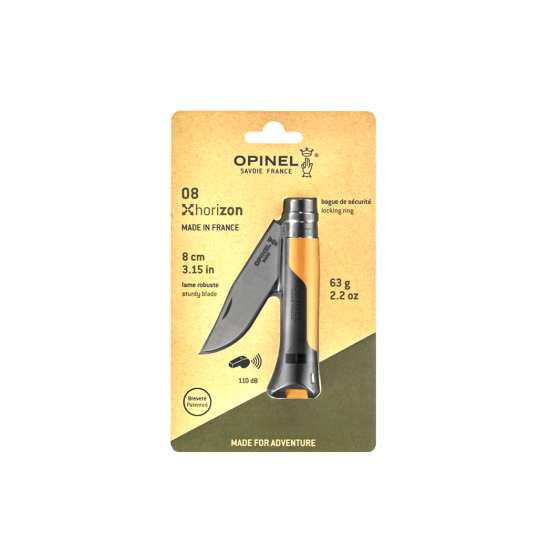 Opinel Horizon Mostaza Black 003303