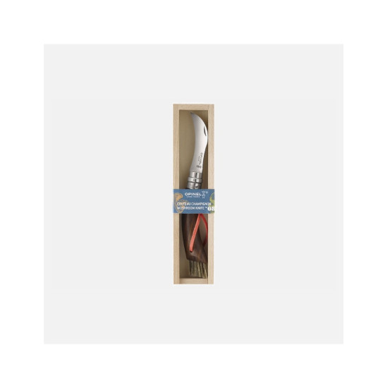 Navaja Opinel Setas Nº 8 Nogal Negro Estuche madera 003250