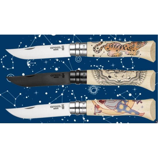 Opinel Inox. Nº 8 Ed. Limitada Cosmos Benjamín Jeanjean