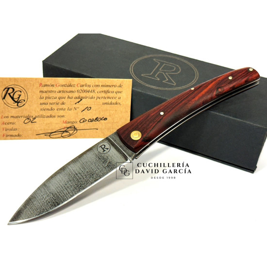RGC Artesana La Bruja Negra / Acero Carbono O2 - Cocobolo