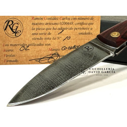 RGC Artesana La Bruja Negra / Acero Carbono O2 - Cocobolo