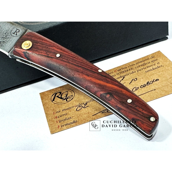 RGC Artesana La Bruja Negra / Acero Carbono O2 - Cocobolo
