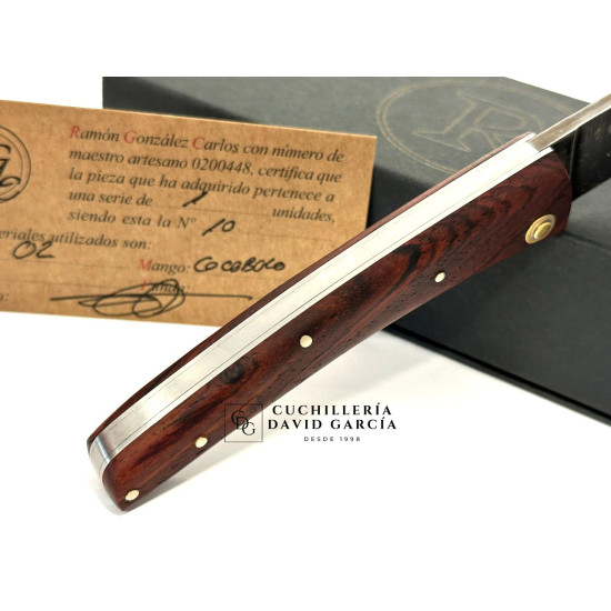 RGC Artesana La Bruja Negra / Acero Carbono O2 - Cocobolo