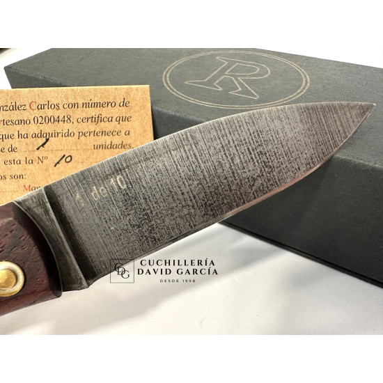 RGC Artesana La Bruja Negra / Acero Carbono O2 - Cocobolo