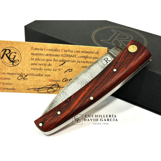 RGC Artesana La Bruja Negra / Acero Carbono O2 - Cocobolo