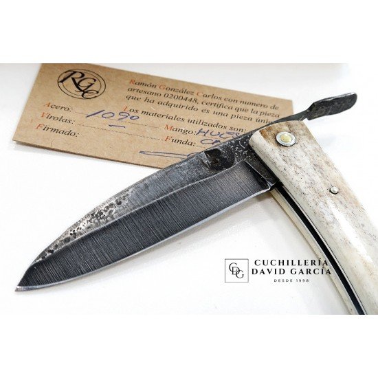 RGC Bruja Negra Edición Limitada de 1 sola pieza Acero Carbono 1090 Hueso Camello RGC Bruja Negra Edición Limitada de 1 sola pieza Acero Carbono 1090 Hueso Camello