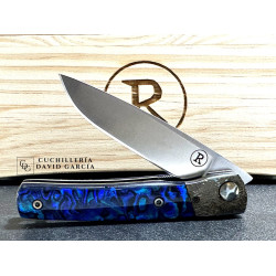 RGC  Martina Coral azul del Pacifico / Virola acero Picado  N690