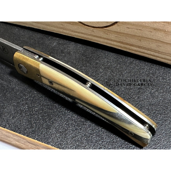 RGC  Artesana Mamut   / Virola Latón Acero Damasco VG10