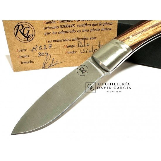Navaja RGC Ramona Madera Palo Violeta Navaja RGC Ramona Madera Palo Violeta