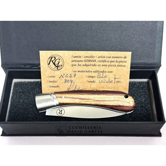 Navaja RGC Ramona Madera Palo Violeta Navaja RGC Ramona Madera Palo Violeta