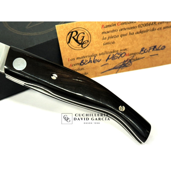RGC Catalana Asta de Búfalo - Acero Böhler N690