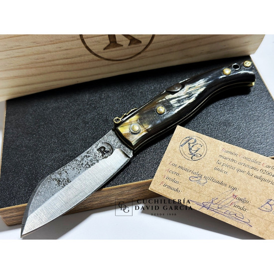 Navaja RGC Canalla Forjada/Palanquilla  Asta de Buey 