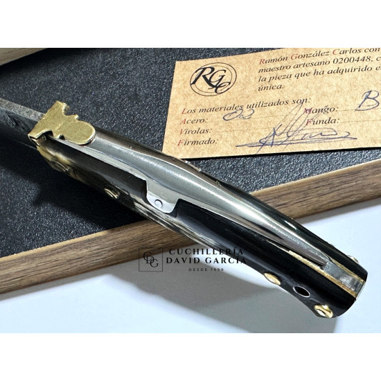 Navaja RGC Canalla Forjada/Palanquilla  Asta de Buey 