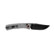Ruike P856-K  G10 Gris Texturizado - Acero 14C28N 