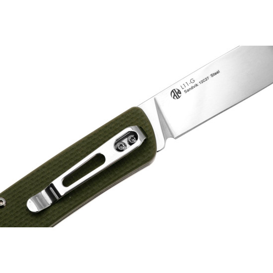 Navaja Ruike Trekker L11-G  G10 Verde -  Acero inoxidable 12C27