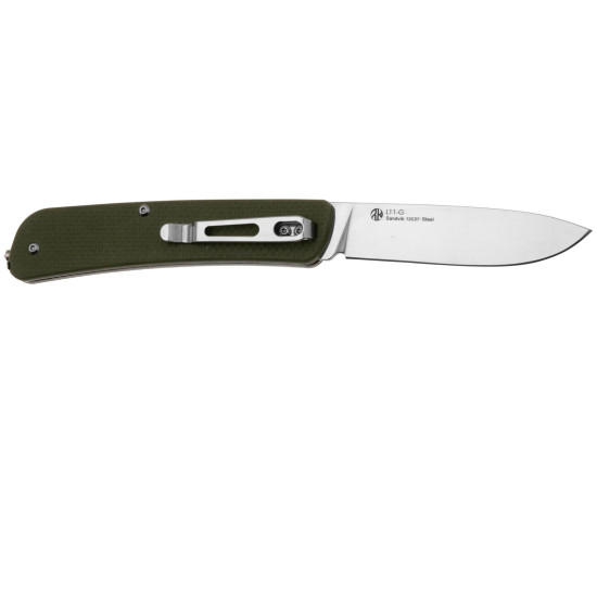 Navaja Ruike Trekker L11-G  G10 Verde -  Acero inoxidable 12C27