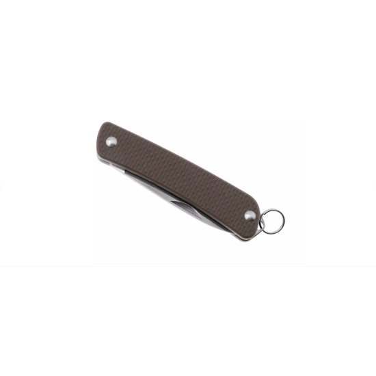 Ruike S11-N  G10 Marrón - Acero Sandvik 12C27 inoxidable