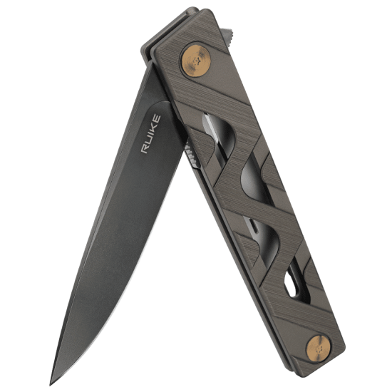 Ruike P878-AK  G10 Y Aluminio Anodizado - Acero inoxidable Sandvik 14C28N