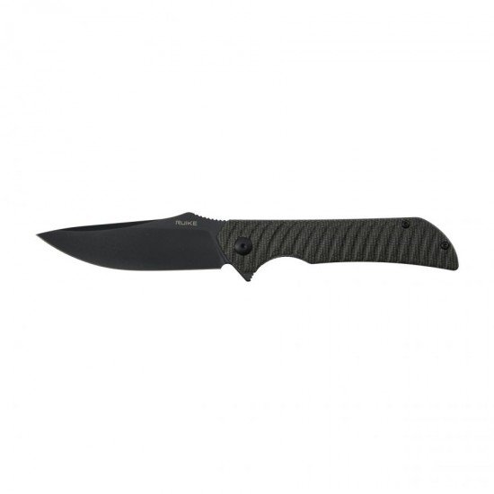 Ruike P123-MB Micarta Negra Acero 14C28N Ruike P123-MB Micarta Negra Acero 14C28N